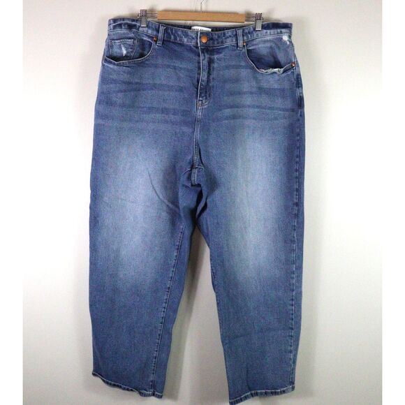 Lane Bryant Flex Magic Waistband Signature Fit Mid Rise Loose Fit 18S - Picture 1 of 4